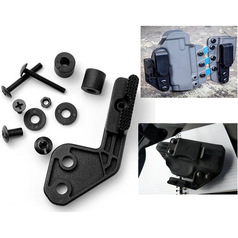 Tactical Kydex Gun Holster Belt Clip Dial Scabbard Parts Magazine Cover Accessories Hidden Enhancement Holster Clip
Tactical Kydex Gun Holster Belt Clip Dial Scabbard Parts Magazine Cover Accessories Hidden Enhancement Holster Clip