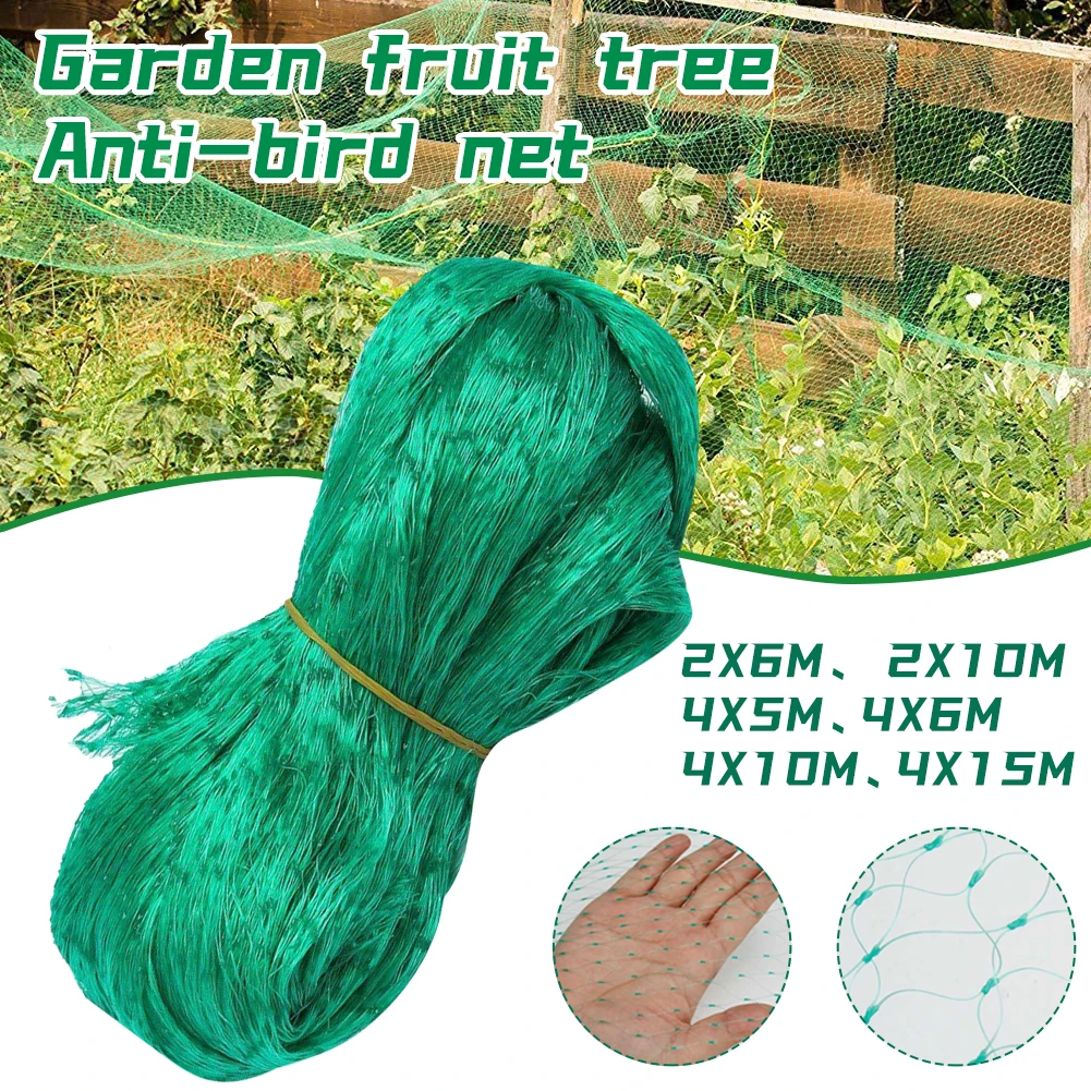 6 Sizes Anti Bird Netting Fruit Tree Plant Protection Net PE Garden Tool Pond Protective Netting 0.59" Mesh
6 Sizes Anti Bird Netting Fruit Tree Plant Protection Net PE Garden Tool Pond Protective Netting 0.59" Mesh