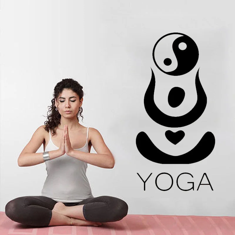 Yoga Logo Vinyl Wall Decals Ying Yang Style Posture Wall Art Sticker Removable Club Decoration Vinyl Murals Decor
Yoga Logo Vinyl Wall Decals Ying Yang Style Posture Wall Art Sticker Removable Club Decoration Vinyl Murals Decor