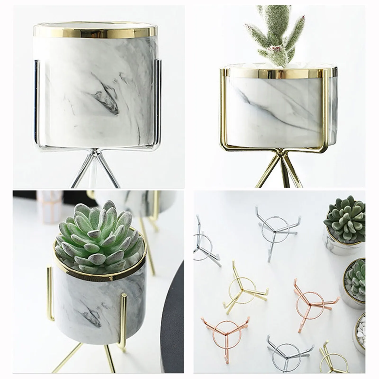 Nordic Ceramic Iron Art Vase Marble Pattern Rose Gold Silver Tabletop Green Plant Pot Home Office Vases Decorative
Nordic Ceramic Iron Art Vase Marble Pattern Rose Gold Silver Tabletop Green Plant Pot Home Office Vases Decorative