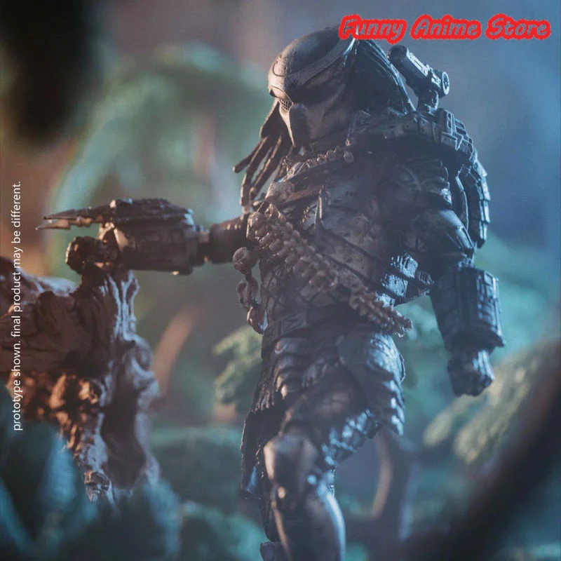 

In Stock Hiya LP0100 1/18 Mini PVC Jungle Jagged V2 Predator Movie Version 12cm Soldier Action Doll For Fans Collection