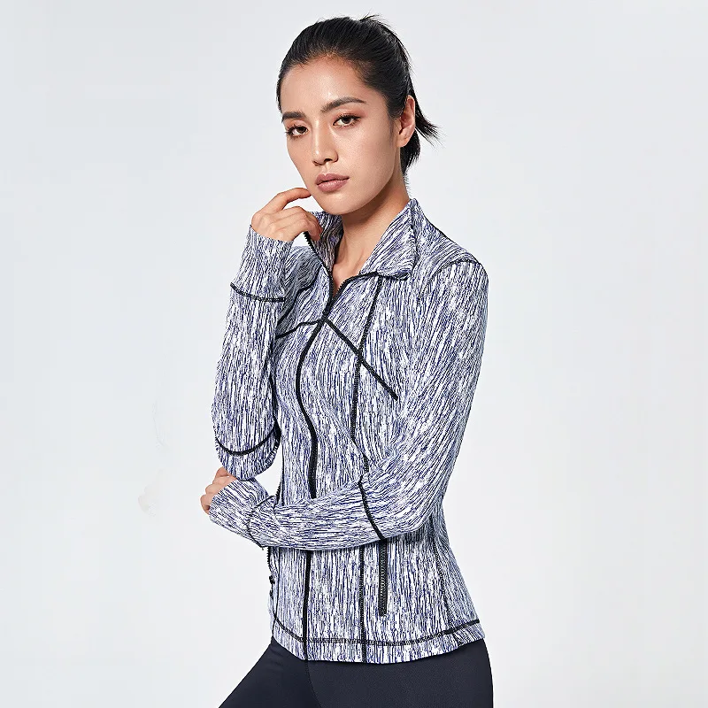 Segment Dye Stand-Up Collar Women Running Jacket with Pocket Slim Zipper Yoga Jacket Yoga Crop Top Shirt for Fitness Gym Clothes
Segment Dye Stand-Up Collar Women Running Jacket with Pocket Slim Zipper Yoga Jacket Yoga Crop Top Shirt for Fitness Gym Clothes