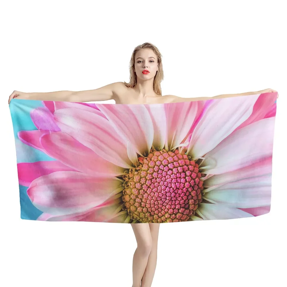 Upetstory Microfiber Absorbent Sunflower Print Bath Towel Pink Soft Large Towels for Beach Comfort Shower Towel 75X150CM
Upetstory Microfiber Absorbent Sunflower Print Bath Towel Pink Soft Large Towels for Beach Comfort Shower Towel 75X150CM