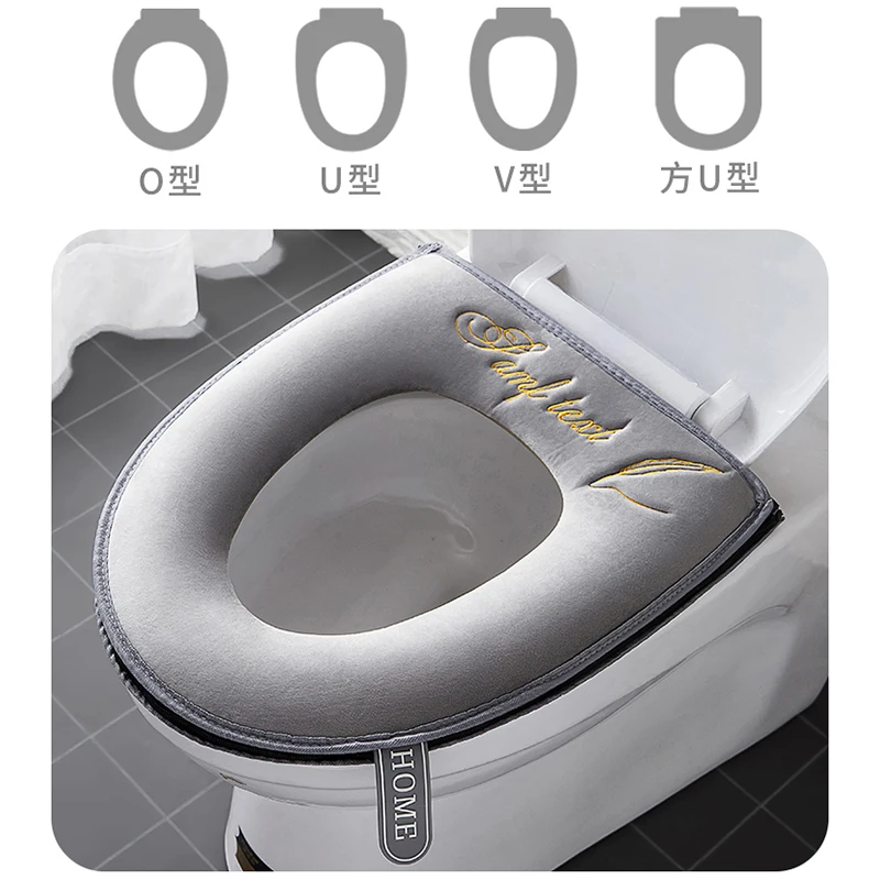 Универсальное сиденье для унитаза, теплый мягкий зимний коврик для унитаза, чехол для ванной комнаты, моющийся съемный чехол на молнии с отк...
Универсальное сиденье для унитаза, теплый мягкий зимний коврик для унитаза, чехол для ванной комнаты, моющийся съемный чехол на молнии с отк...