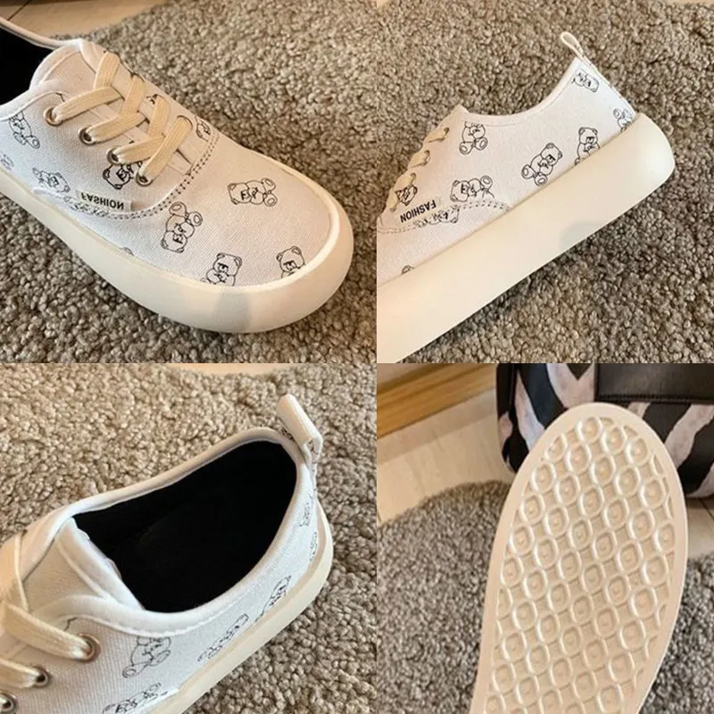 Harajuku Style Animal Prints Canvas Shoes Summer Round Head Comfort Woman Vulcanize Shoes Vintage Low-Cut Lace-Up Casual Shoes
Harajuku Style Animal Prints Canvas Shoes Summer Round Head Comfort Woman Vulcanize Shoes Vintage Low-Cut Lace-Up Casual Shoes