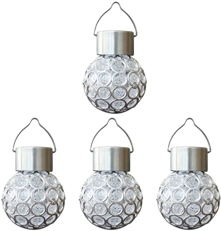 Hanging Solar Lights Christmas Yard Decoration, White LED Solar Crackle Globe Hanging Lights Waterproof Outdoor
Hanging Solar Lights Christmas Yard Decoration, White LED Solar Crackle Globe Hanging Lights Waterproof Outdoor