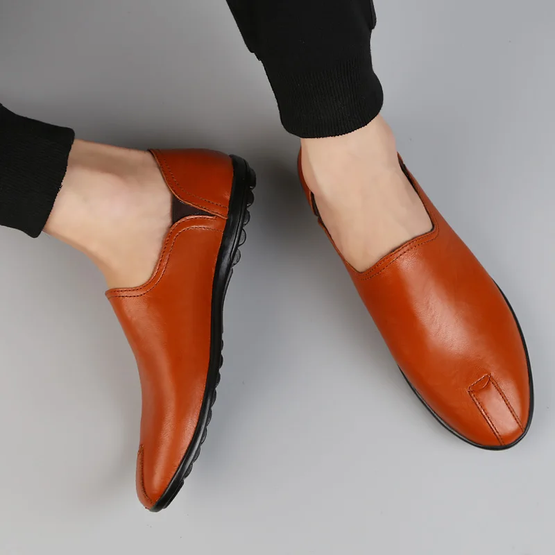 Men's Leather Casual Shoes Casual Sports Shoes Zapatos Casuales Men Leather Man Shoe Sapatos Fashion Leisure Hombre Flat For
Men's Leather Casual Shoes Casual Sports Shoes Zapatos Casuales Men Leather Man Shoe Sapatos Fashion Leisure Hombre Flat For