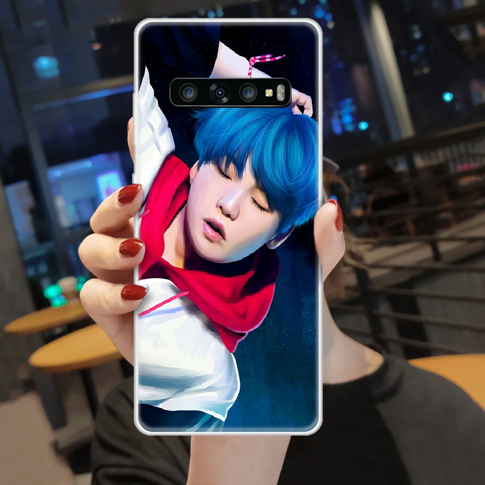 KPOP Agust D suga Phone Case cover hull For SamSung Galaxy S M 6 7 8 9 10 20 30 31 Edge Plus E Lite transparent hoesjes tpu
KPOP Agust D suga Phone Case cover hull For SamSung Galaxy S M 6 7 8 9 10 20 30 31 Edge Plus E Lite transparent hoesjes tpu