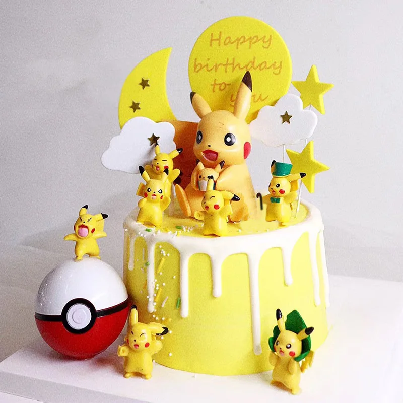 Pikachu Cake Supplies Toy Ornaments Pokemon Party Cake Decoration Character Anime Doll Enamel Collect Toy Gift Kid Child Gift
Pikachu Cake Supplies Toy Ornaments Pokemon Party Cake Decoration Character Anime Doll Enamel Collect Toy Gift Kid Child Gift