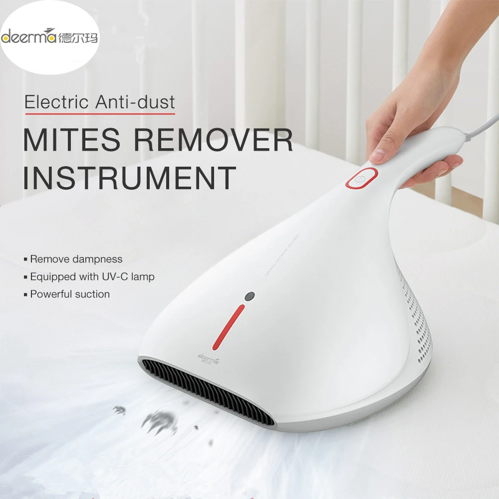Ручной пылесос Deerma CM800 с клещей, УФ-лампа для удаления клещей, инструмент для мощного всасывания
Ручной пылесос Deerma CM800 с клещей, УФ-лампа для удаления клещей, инструмент для мощного всасывания
