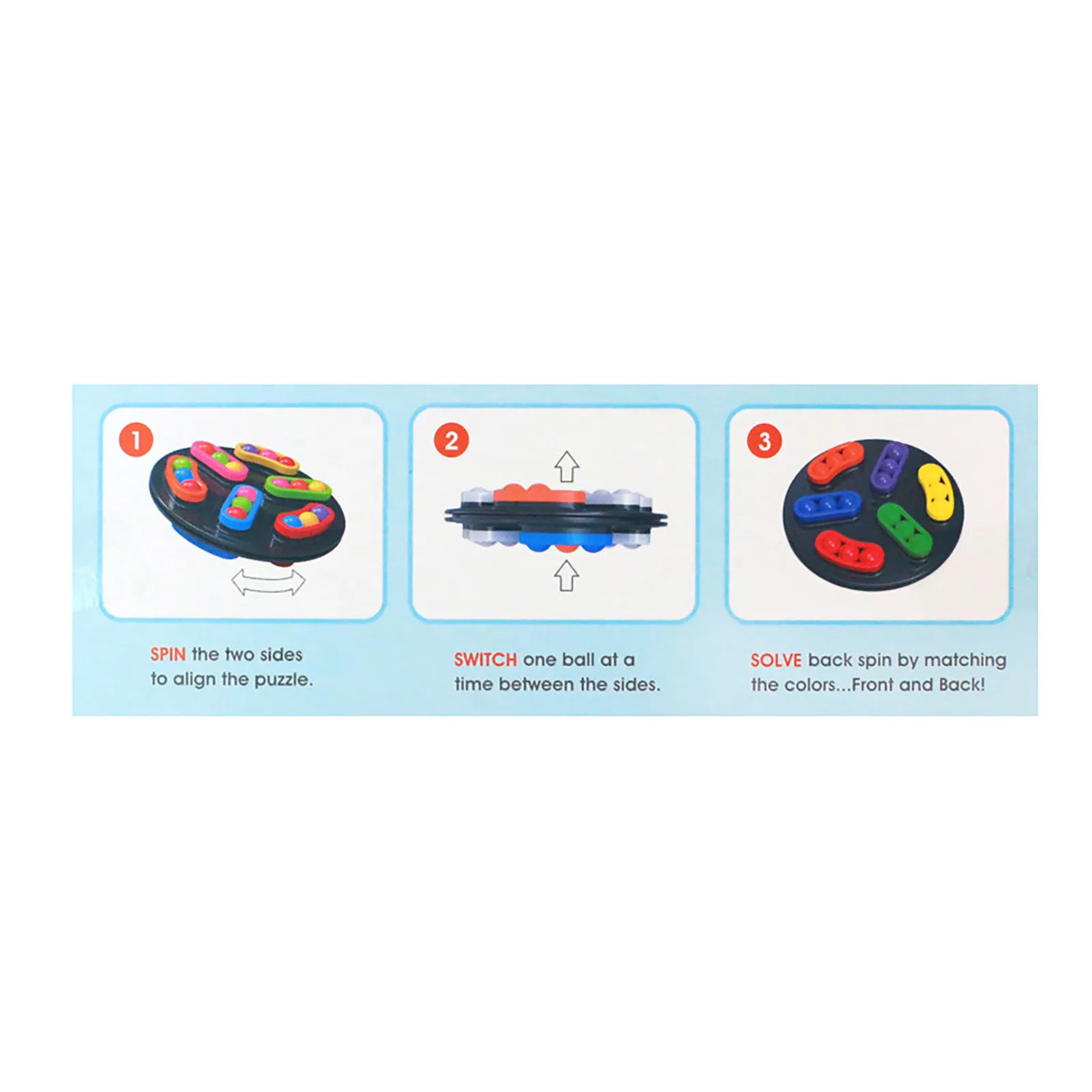 Rotating Magic Bead Cognitive Education Toys Solid Color Game Children'S Toys Fidget ToyPop Up Antistress Baby Montessori Toys
Rotating Magic Bead Cognitive Education Toys Solid Color Game Children'S Toys Fidget ToyPop Up Antistress Baby Montessori Toys