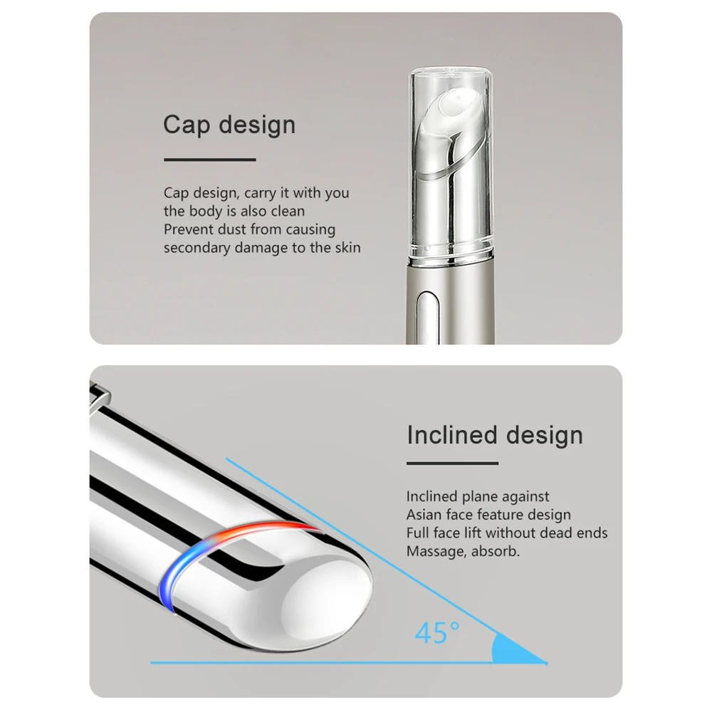 Electric Eye Massager Anti Wrinkle Eye Massage Anti Aging Dark Circle Eye Care Hot Massage USB Rechargeable Massage Device
Electric Eye Massager Anti Wrinkle Eye Massage Anti Aging Dark Circle Eye Care Hot Massage USB Rechargeable Massage Device