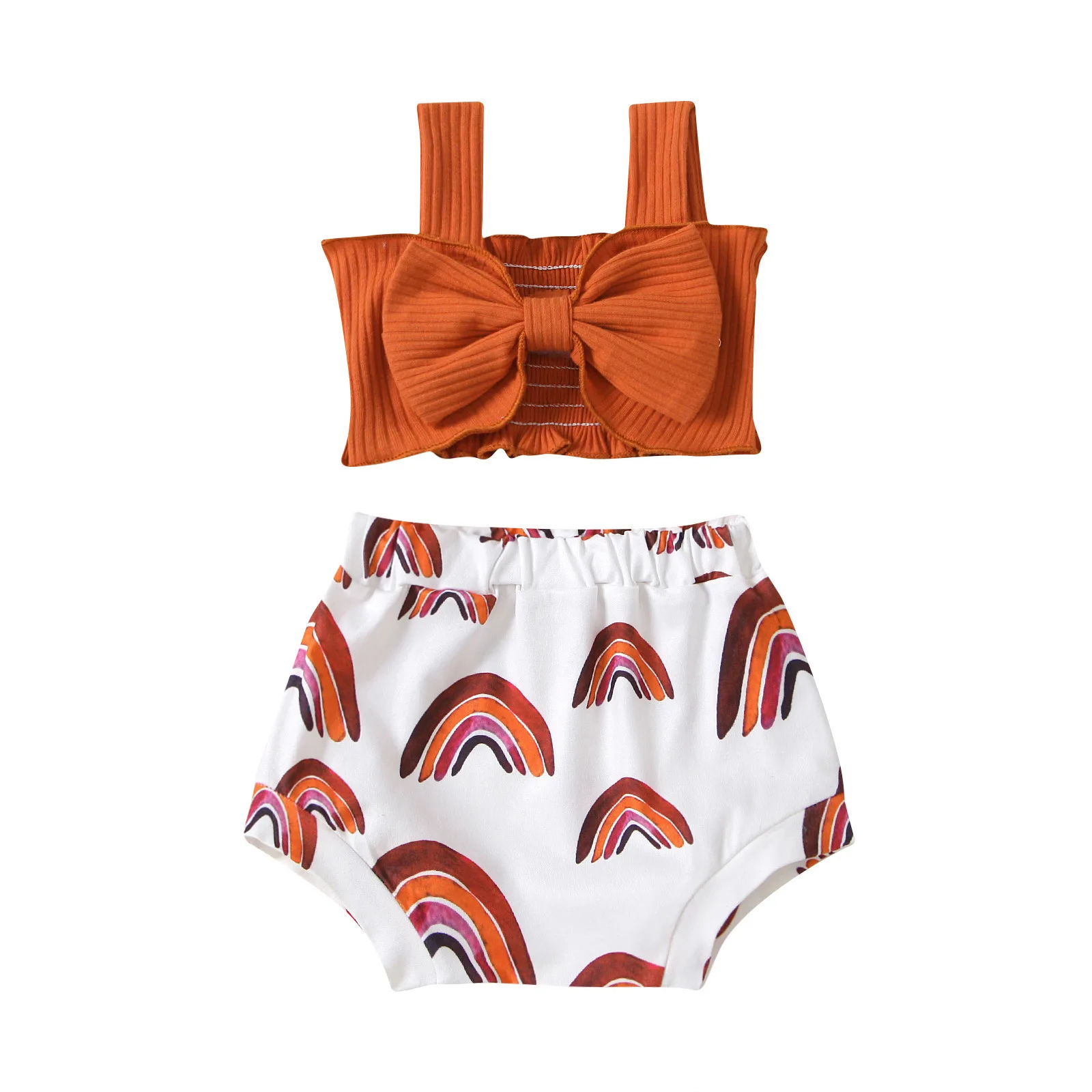 Infant Baby Girls Summer Off Shoulder Solid Tops Vest Print Bottoms Toddler Kids Newborn Clothes Sets 2pcs 0-24M
Infant Baby Girls Summer Off Shoulder Solid Tops Vest Print Bottoms Toddler Kids Newborn Clothes Sets 2pcs 0-24M