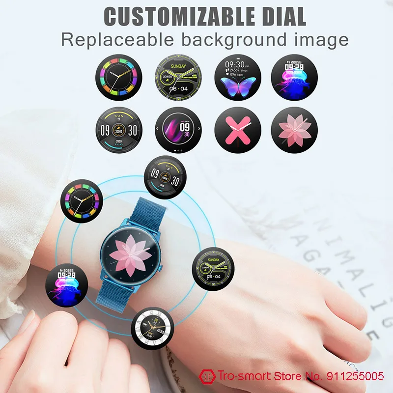 Smart Watch 2021 Women Men Smartwatch Sports Bluetooth Waterproof Digital Electronics Clock For Android IOS Wrist Watches Hours
Smart Watch 2021 Women Men Smartwatch Sports Bluetooth Waterproof Digital Electronics Clock For Android IOS Wrist Watches Hours