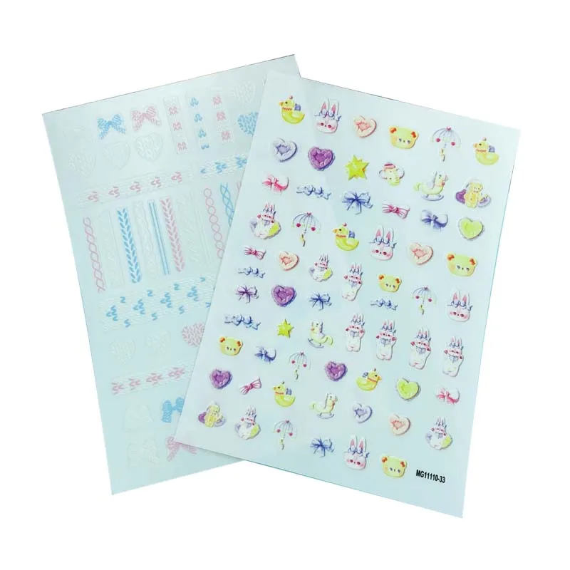 DIY Japanese Style Fashion New Arrival Thin Light Traceless Dry Nail Decals Back Glue Adhesive New Wool and Bunny Collection
DIY Japanese Style Fashion New Arrival Thin Light Traceless Dry Nail Decals Back Glue Adhesive New Wool and Bunny Collection