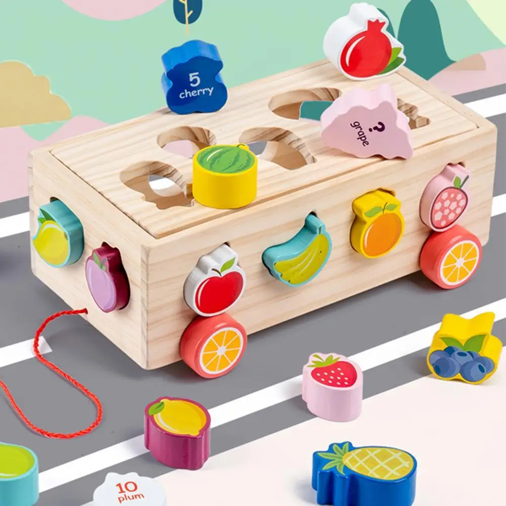 Wooden Shape Sorter Hand-eye Coordination Burrs-free Vibrant Color Colorful Wood Geometric Shape Blocks Toy for Kids
Wooden Shape Sorter Hand-eye Coordination Burrs-free Vibrant Color Colorful Wood Geometric Shape Blocks Toy for Kids