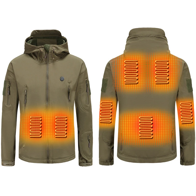 Electric Heating Coat USB Intelligent Heating Top Thermals Clothing Outdoor Winter Ski Suit Jackets AC889
Electric Heating Coat USB Intelligent Heating Top Thermals Clothing Outdoor Winter Ski Suit Jackets AC889