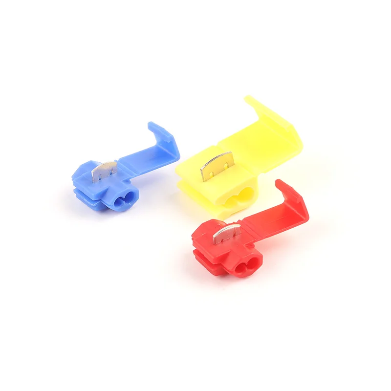 Scotch Lock Electric Wire Cable Connectors AWG 22-18 Without Breaking Cable Insulated Crimp Splice Electrical Terminals
Scotch Lock Electric Wire Cable Connectors AWG 22-18 Without Breaking Cable Insulated Crimp Splice Electrical Terminals