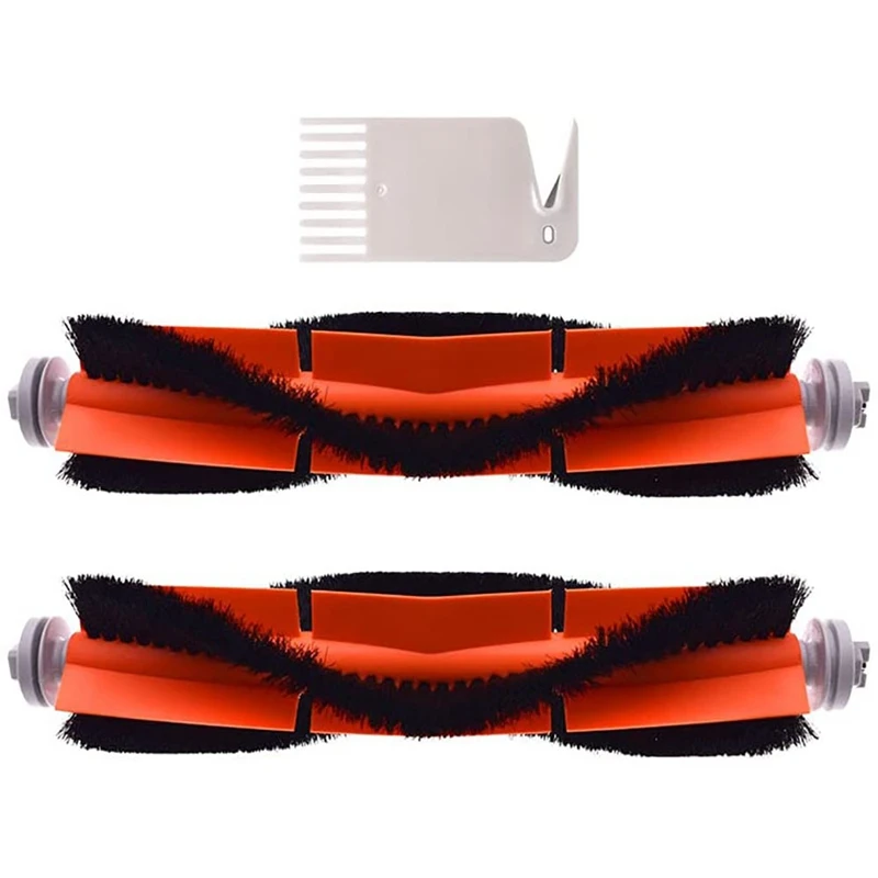 Roller Brush Replacement for Roborock S6 MaxV, S6, S6 Pure, E4,S4 Max,S4, S5 Max, S5, E35, E2 Robot Vacuum Parts 2 Pack
Roller Brush Replacement for Roborock S6 MaxV, S6, S6 Pure, E4,S4 Max,S4, S5 Max, S5, E35, E2 Robot Vacuum Parts 2 Pack