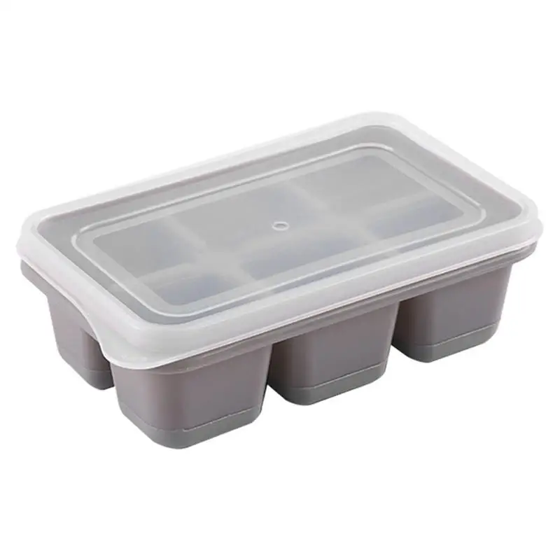 6 Cavity Ice Mould Square Cube Tray Mold With Cover DIY Mold With Lid Ice Cream Party Whiskey Cocktail Cold Ice Cube Maker
6 Cavity Ice Mould Square Cube Tray Mold With Cover DIY Mold With Lid Ice Cream Party Whiskey Cocktail Cold Ice Cube Maker