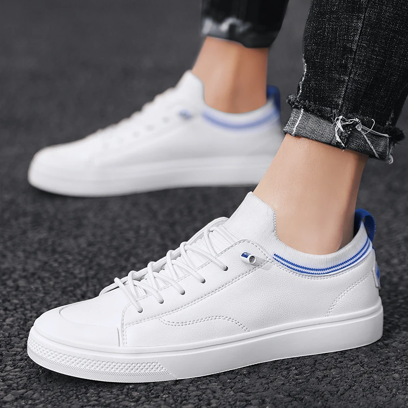 White Men Casual Shoes Genuine Leather Men Shoes Lace-up Breathable Soft White Sneakers Casual Flats Men Loafer
White Men Casual Shoes Genuine Leather Men Shoes Lace-up Breathable Soft White Sneakers Casual Flats Men Loafer
