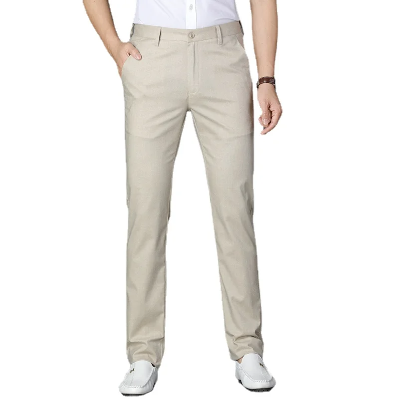 2021 New Men's Pants Straight Loose Casual Trousers Large Size Cotton Fashion Men's Business Suit Pants / men dress pants
2021 New Men's Pants Straight Loose Casual Trousers Large Size Cotton Fashion Men's Business Suit Pants / men dress pants