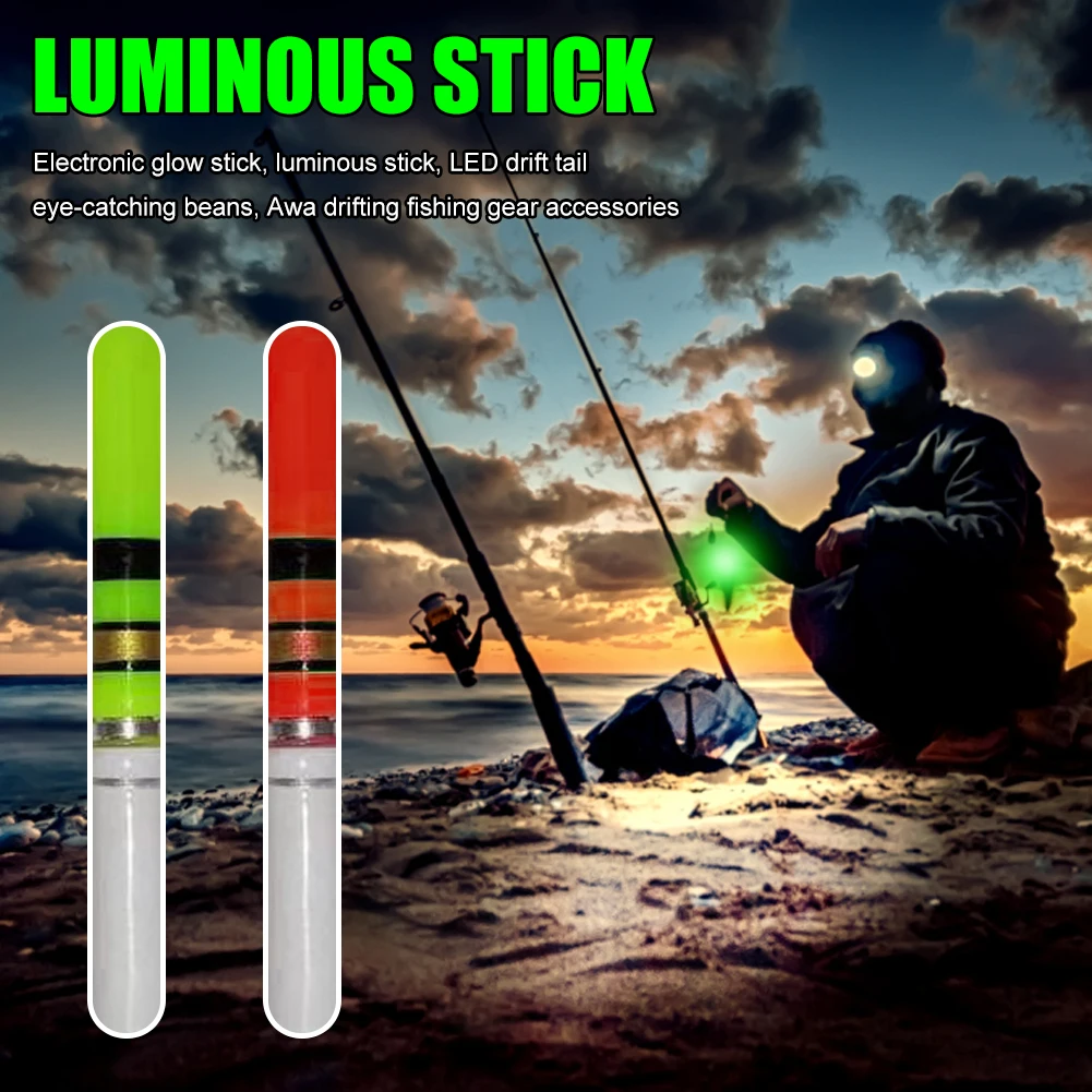 LED Light Stick For Fishing Float Tube Night Fishing Tackle Luminous Electronic Float Water Electric Float Night Fishing Tackle
LED Light Stick For Fishing Float Tube Night Fishing Tackle Luminous Electronic Float Water Electric Float Night Fishing Tackle