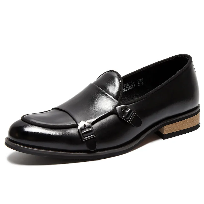 Men Leather Shoes Casual Korean Hasp Formal Business Men's Shoes High Quality Black Retro Slip-On Mens Zapatos Hombre
Men Leather Shoes Casual Korean Hasp Formal Business Men's Shoes High Quality Black Retro Slip-On Mens Zapatos Hombre