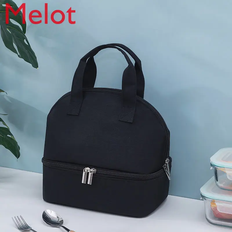 Hand Carry Heat Preservation Bag Fresh Lunch Bag Double Layer Aluminium Foil Canteen Lunch Bag
Hand Carry Heat Preservation Bag Fresh Lunch Bag Double Layer Aluminium Foil Canteen Lunch Bag
