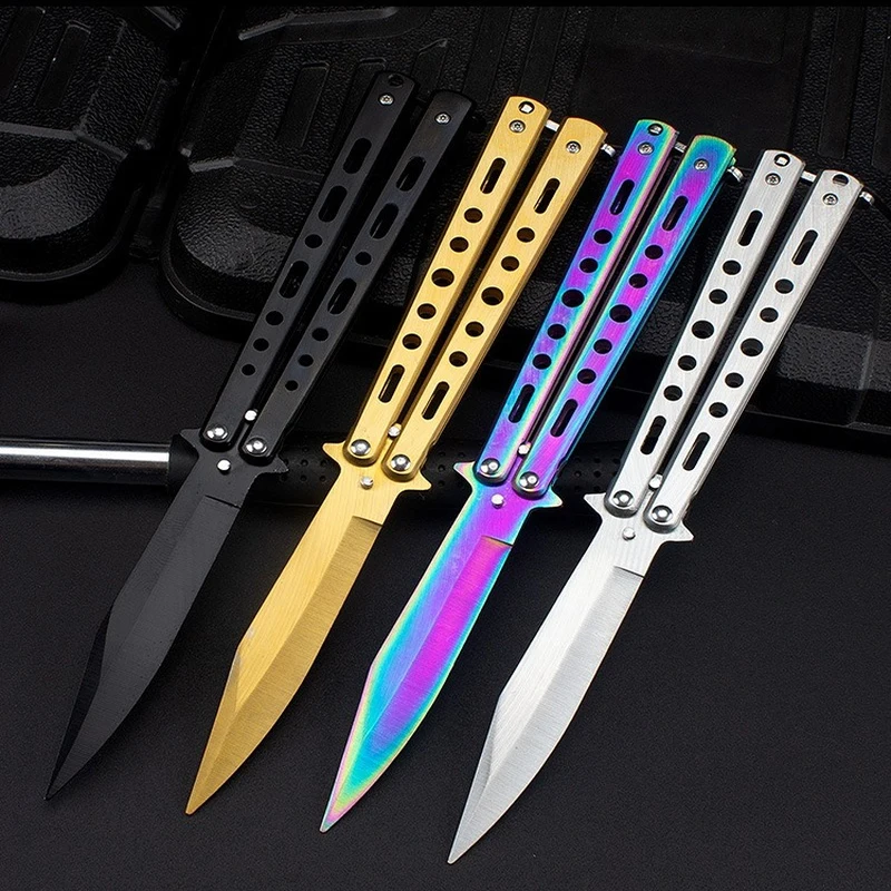 Outdoor Camping Practice Knife Without Blade Stainless Steel Folding Comb Beginner Training Tool Knives Folding
Outdoor Camping Practice Knife Without Blade Stainless Steel Folding Comb Beginner Training Tool Knives Folding