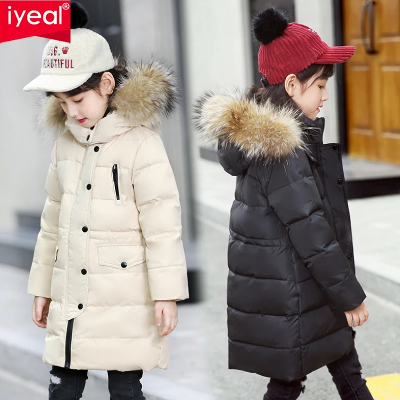 IYEAL New Winter Collection Jacket Girls Boys Winter Parka With a Fur Hood Patch Pocket Children Coat different unusual colors
IYEAL New Winter Collection Jacket Girls Boys Winter Parka With a Fur Hood Patch Pocket Children Coat different unusual colors