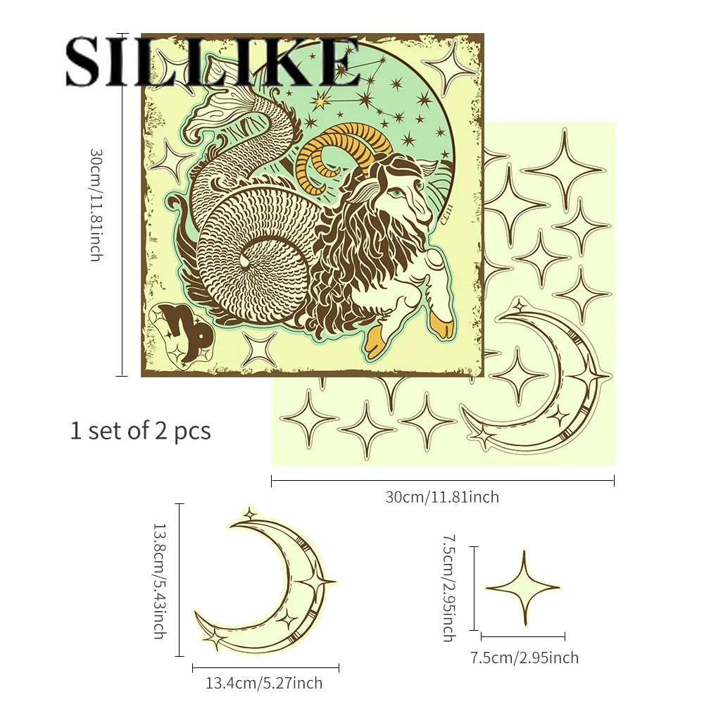 1 Children's Room Waterproof Decorative Sticker Cartoon Luminous Stickers Twelve Constellation Creative Stickers Capricorn Cl011
1 Children's Room Waterproof Decorative Sticker Cartoon Luminous Stickers Twelve Constellation Creative Stickers Capricorn Cl011