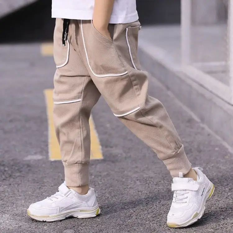 Брюки-карго для мальчиков, на весну/осень, однотонные, с эластичной резинкой на талии, W247, 2021
Брюки-карго для мальчиков, на весну/осень, однотонные, с эластичной резинкой на талии, W247, 2021