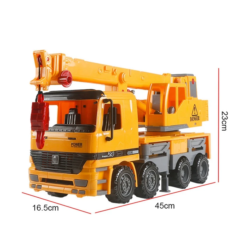 Friction Powered Crane Truck Vehicle Toy & Boy and Girl Gifts Wooden Race Track Car Ramp Racer with 4 Mini Cars
Friction Powered Crane Truck Vehicle Toy & Boy and Girl Gifts Wooden Race Track Car Ramp Racer with 4 Mini Cars
