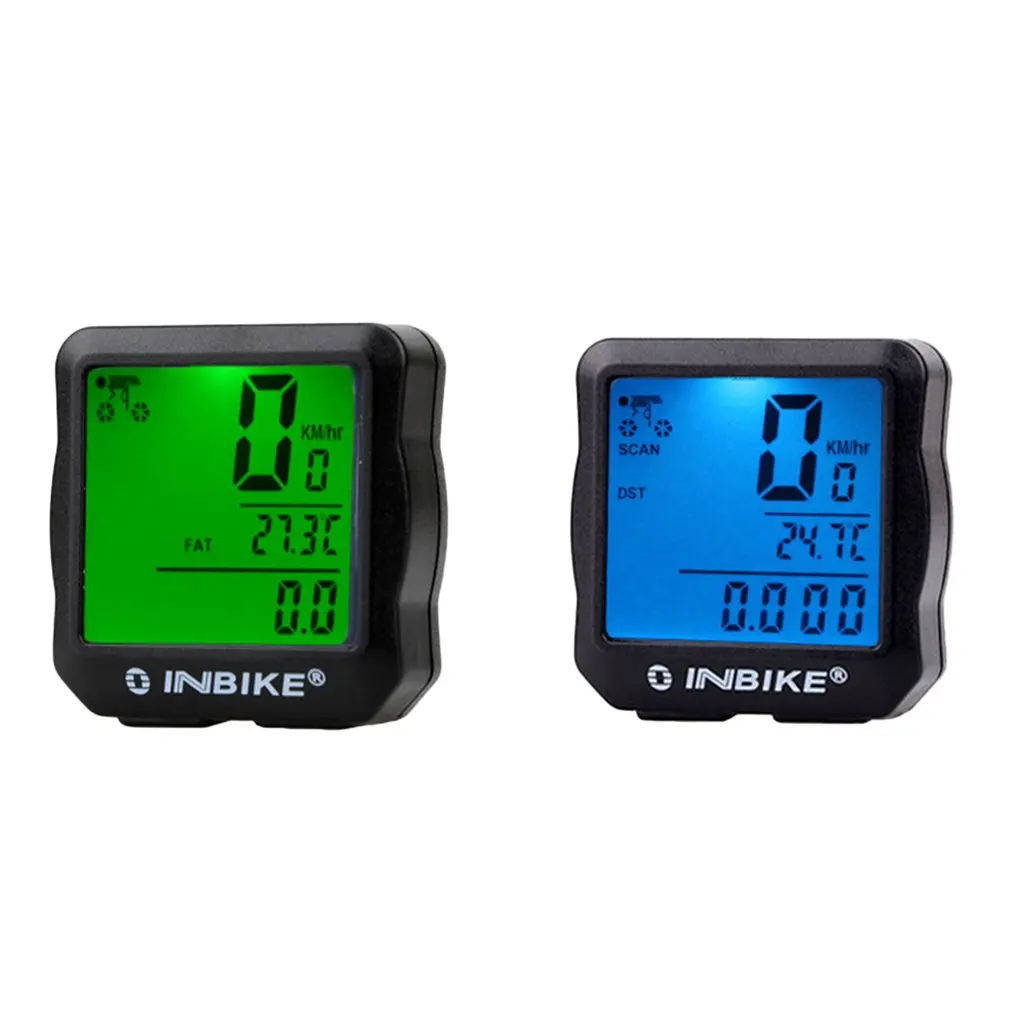 INBIKE Wired Bicycle Odometer Waterproof Backlight LCD Digital Cycling Bike Computer Speedometer Suit for Most Bikes
INBIKE Wired Bicycle Odometer Waterproof Backlight LCD Digital Cycling Bike Computer Speedometer Suit for Most Bikes