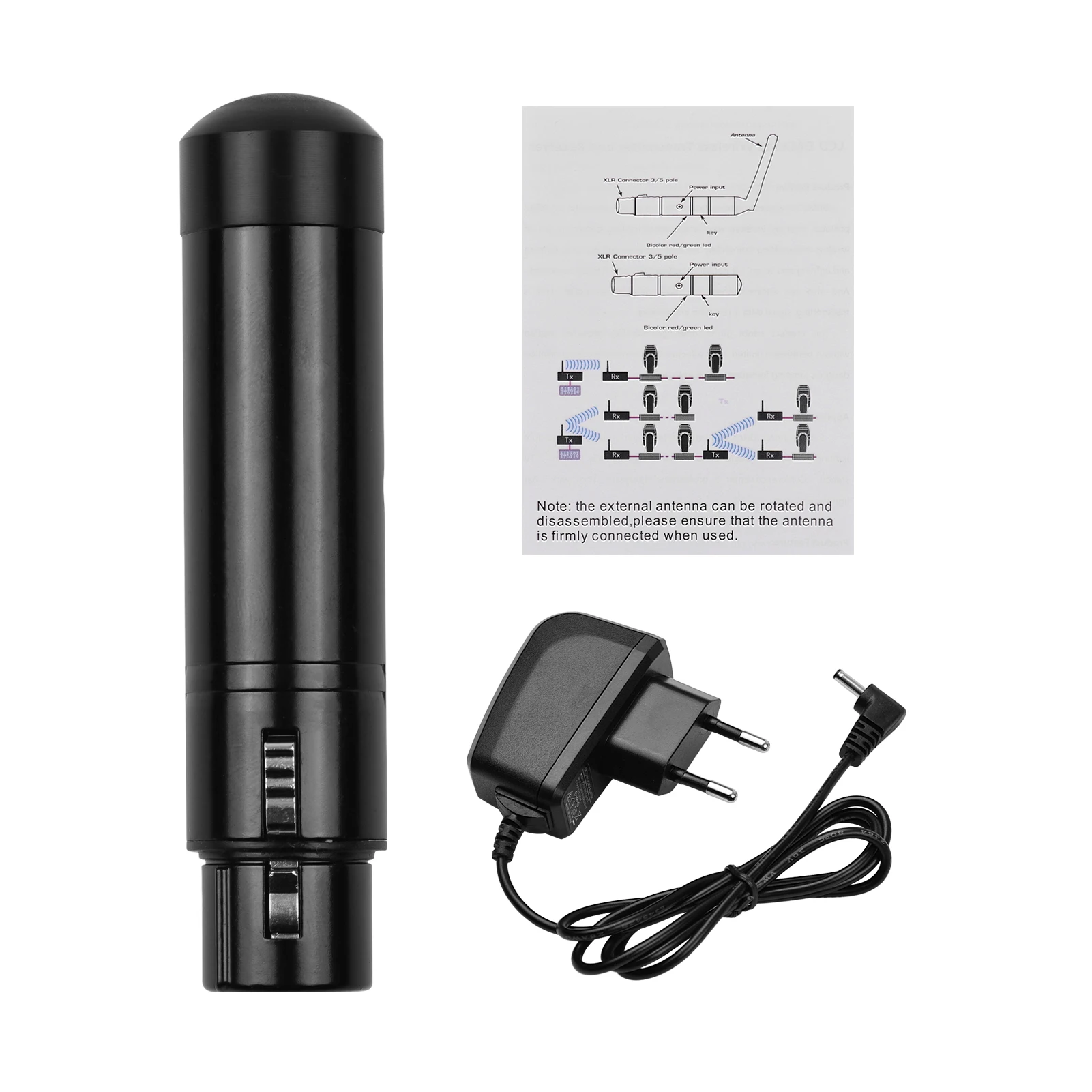 2.4G DMX512 Mini Wireless Receiver 3 Pins Female Connector for Stage Par DJ Disco Bar KTV Lights with Power Adapter
2.4G DMX512 Mini Wireless Receiver 3 Pins Female Connector for Stage Par DJ Disco Bar KTV Lights with Power Adapter