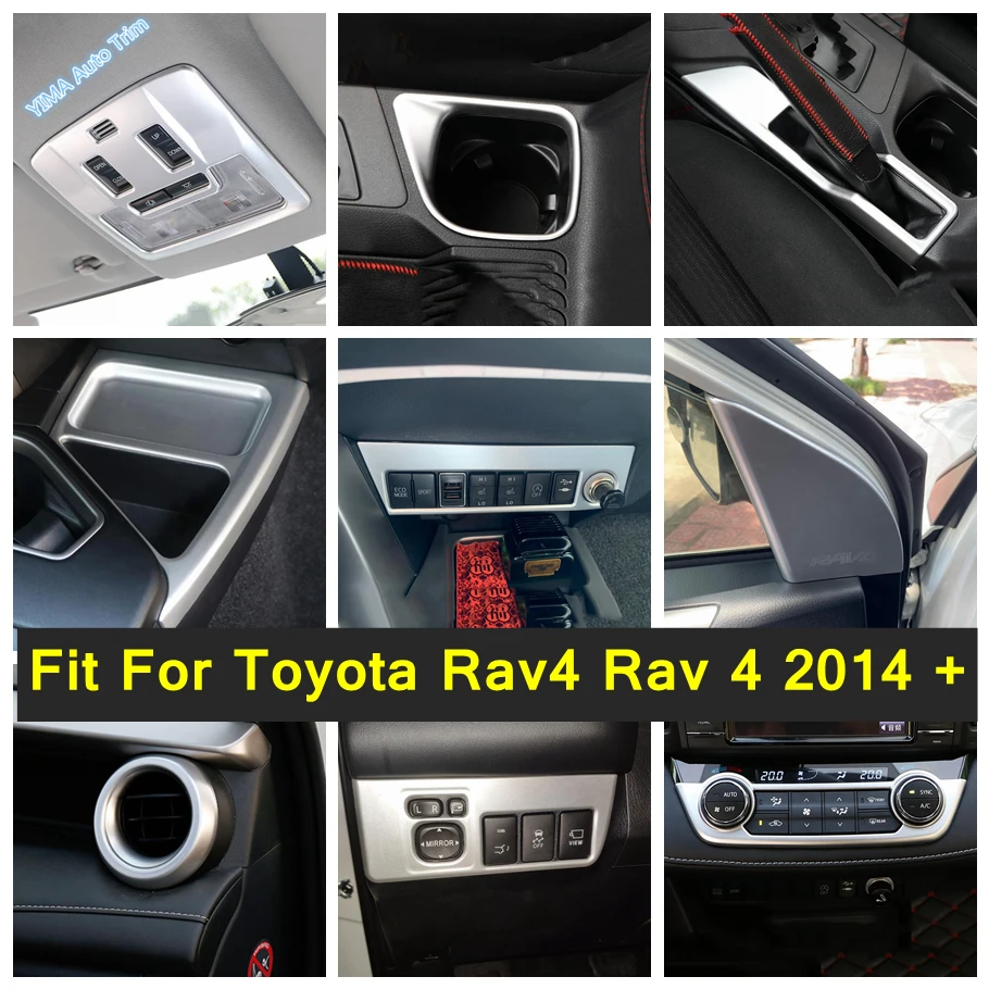 Auto Accessory For Toyota Rav4 Rav 4 2014 - 2018 Storage Box / Cup Holder Water Bottle Drinks / Handbrake / AC Cover Trim ABS
Auto Accessory For Toyota Rav4 Rav 4 2014 - 2018 Storage Box / Cup Holder Water Bottle Drinks / Handbrake / AC Cover Trim ABS