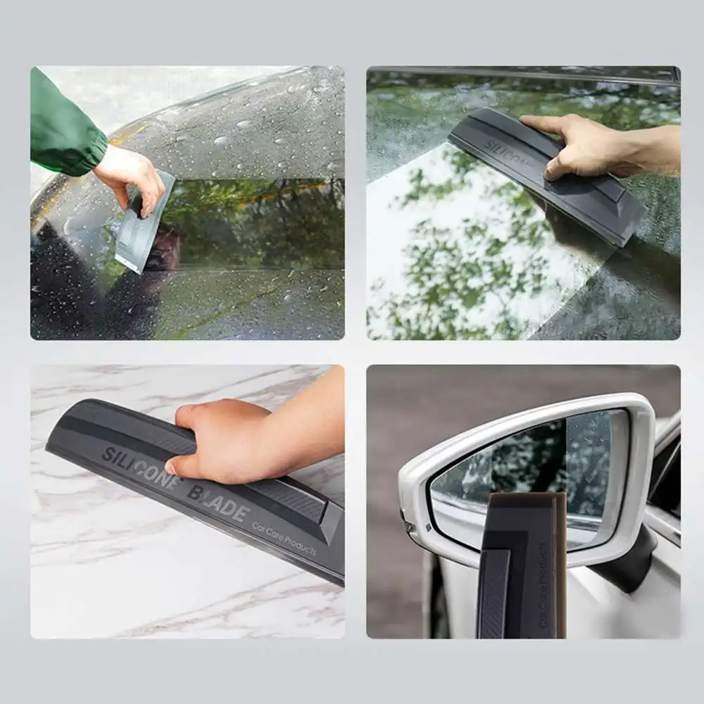 Auto Accessories Car Window Glass Silicone Scraper Cleaning Tool for Car Glass Wiper
Auto Accessories Car Window Glass Silicone Scraper Cleaning Tool for Car Glass Wiper