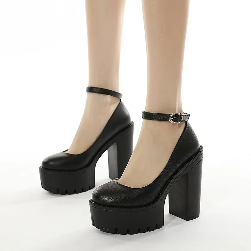 The New Word With Sexy High-heeled Shoes Women Genuine Leather Of The Wild Thick With Square Head Retro Mary Jane Women's Shoes
The New Word With Sexy High-heeled Shoes Women Genuine Leather Of The Wild Thick With Square Head Retro Mary Jane Women's Shoes