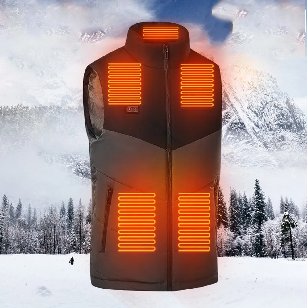 3 Colors Men's Heated Vest Jacket Electric Winter Body Warmer Windproof Coats Top USB Heated Vest For Hiking Sking Hunting
3 Colors Men's Heated Vest Jacket Electric Winter Body Warmer Windproof Coats Top USB Heated Vest For Hiking Sking Hunting