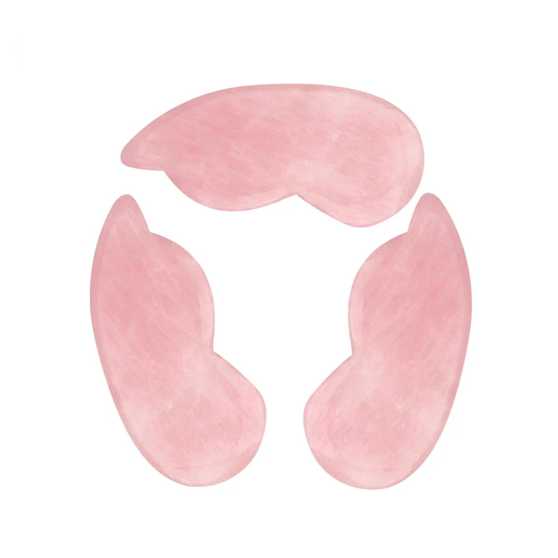 High Quality Facial Massage Guasha Pink Rose Quartz Jade Stone Scraping Massage Tool gua sha board
High Quality Facial Massage Guasha Pink Rose Quartz Jade Stone Scraping Massage Tool gua sha board