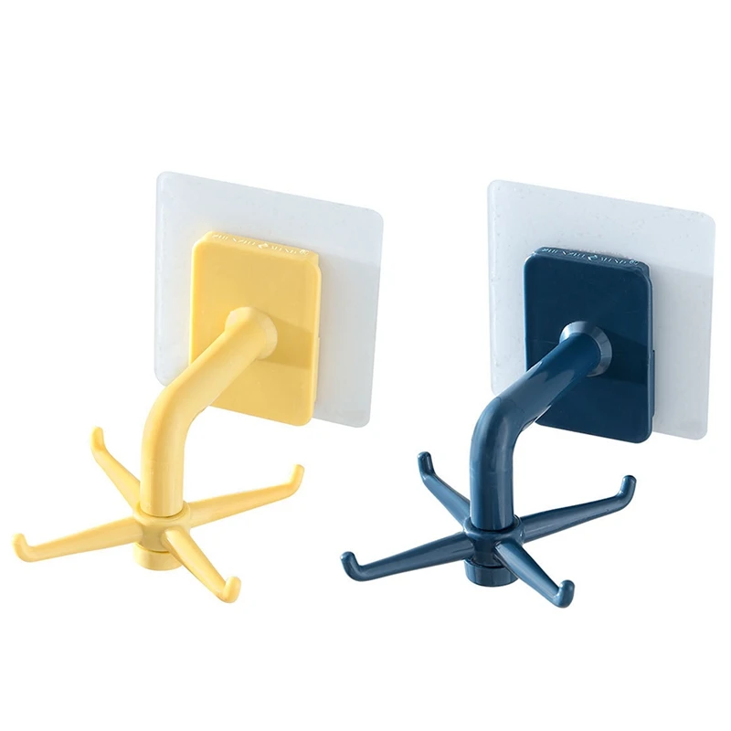 Wall Mounted 360 Rotating Coat Hanger Rotating four-claw storage hook without punching Kitchen Gadgets Accessories Bath Hook
Wall Mounted 360 Rotating Coat Hanger Rotating four-claw storage hook without punching Kitchen Gadgets Accessories Bath Hook