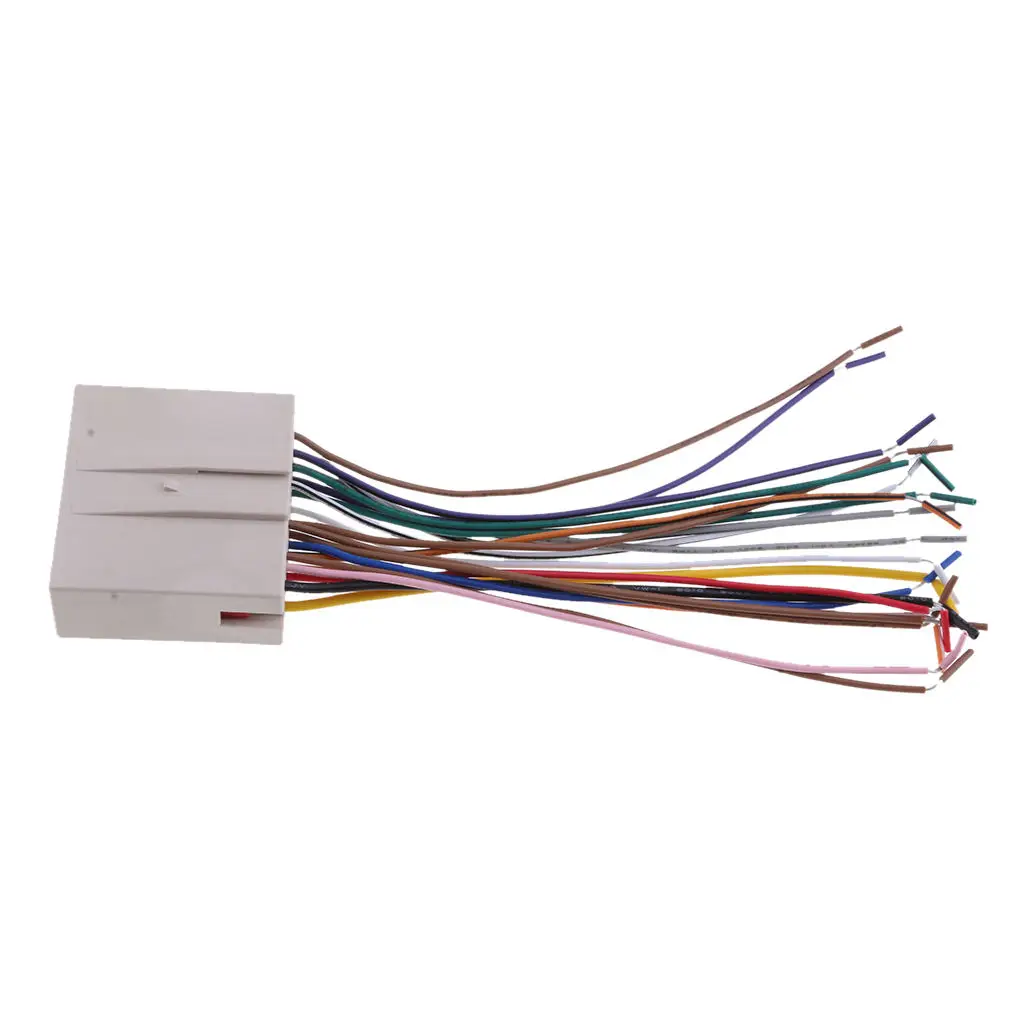 Audio Car Stereo Wiring Harness CD Player Wire for Ford / Hyundai / Lincoln
Audio Car Stereo Wiring Harness CD Player Wire for Ford / Hyundai / Lincoln