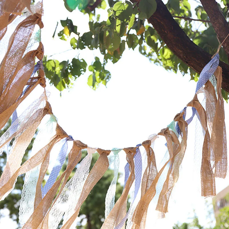 2m Lace Bunting Flags Banner Tissue Vintage Jute Rustic Hessian Home Dec Banner Burlap Banner Flag Wedding Party Decoration
2m Lace Bunting Flags Banner Tissue Vintage Jute Rustic Hessian Home Dec Banner Burlap Banner Flag Wedding Party Decoration