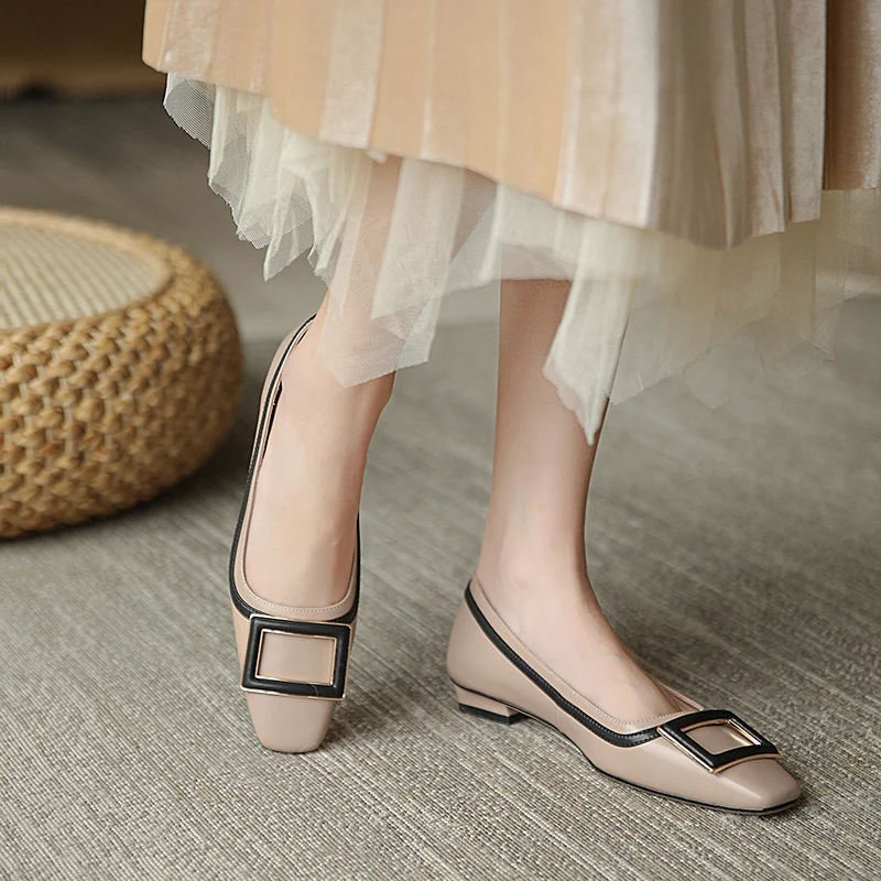 MORAZORA 2021 new brand ladies single shoes summer shallow mixed colors office dress shoes genuine leather pumps black apricot 
MORAZORA 2021 new brand ladies single shoes summer shallow mixed colors office dress shoes genuine leather pumps black apricot