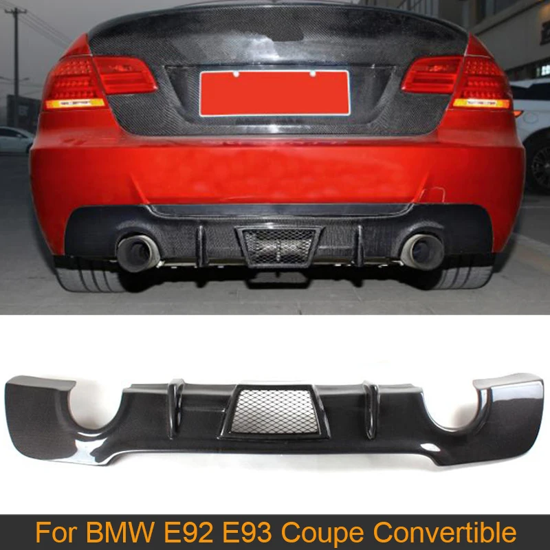 Задний диффузор для E92 E93 из углеродного волокна спойлер BMW Coupe Convertible M Sport 2005 - 2011 328i