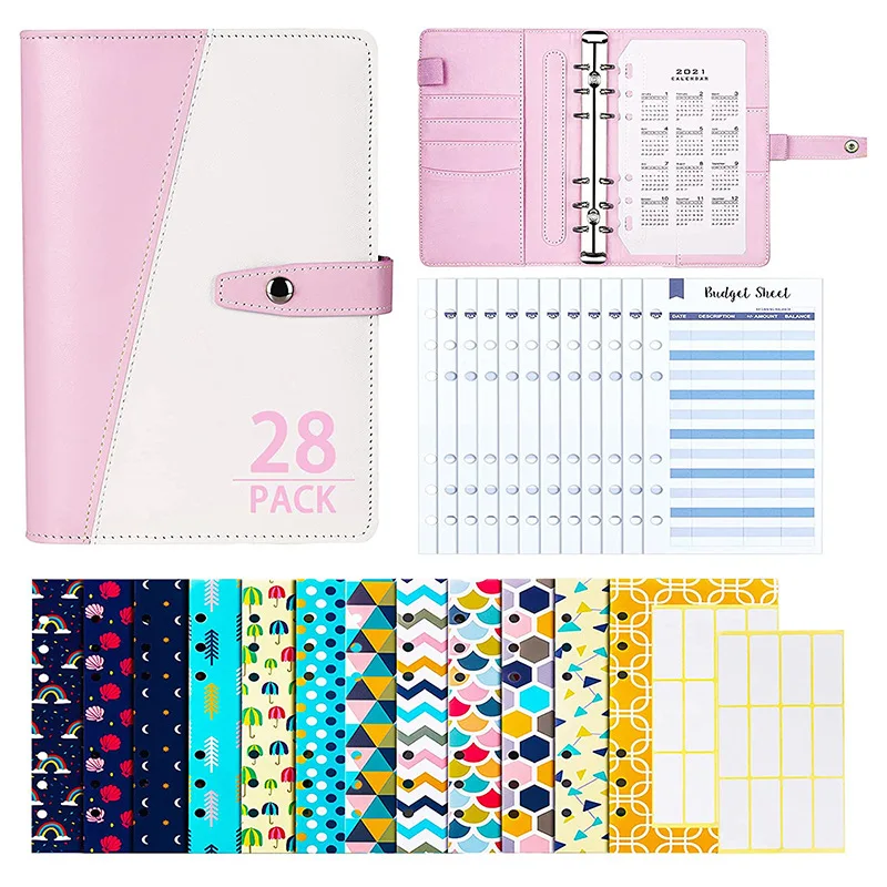 A6 Budget Wallet Plastic Budget Envelope Small Fresh Creative Durable PVC Envelope Set 
A6 Budget Wallet Plastic Budget Envelope Small Fresh Creative Durable PVC Envelope Set