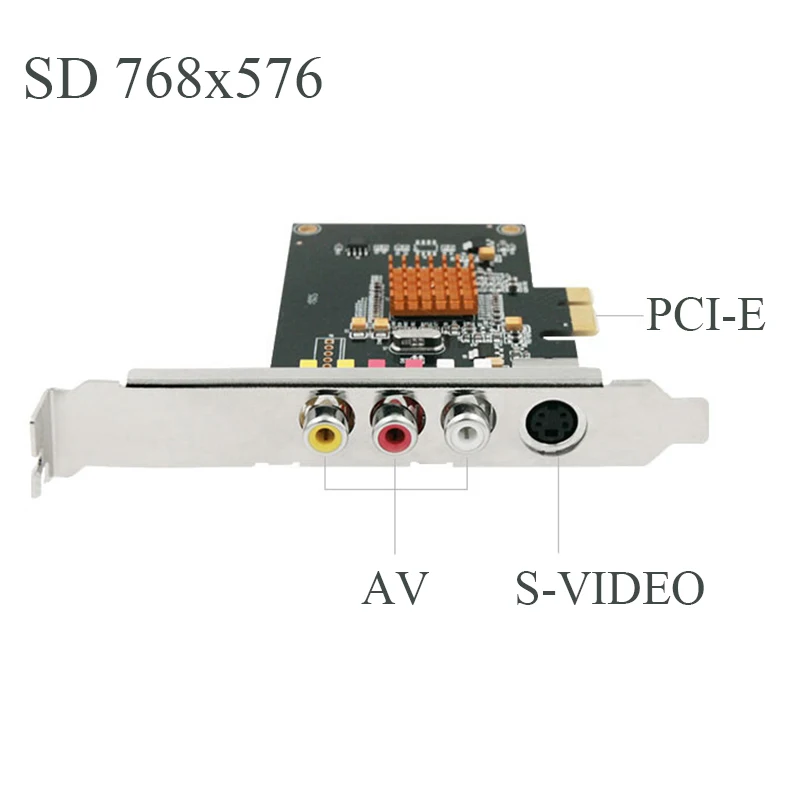 LX725 SD 768x576 Карта видеозахвата с SDK DV Камера ТВ магнитное поле лента конвертер PCI E