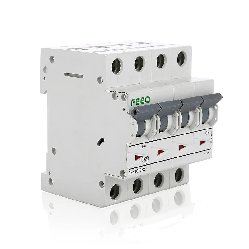 4P AC MCB C type 400V Mini Circuit breaker 6A 10A 16A 20A 25A 32A 40A 50A 63A MCB Miniature AC Circuit Breaker
4P AC MCB C type 400V Mini Circuit breaker 6A 10A 16A 20A 25A 32A 40A 50A 63A MCB Miniature AC Circuit Breaker