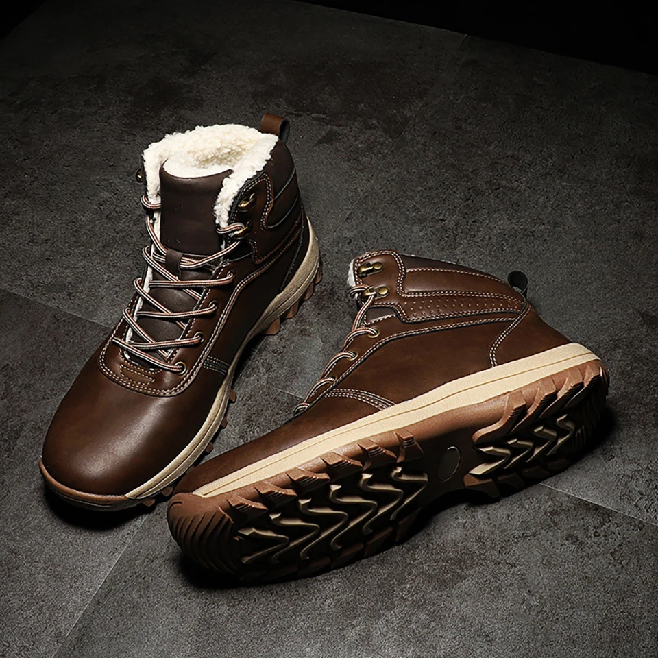 2019 winter comfortable warm snow boots non-slip men's shoes hiking shoes sports shoes men 39-48
2019 winter comfortable warm snow boots non-slip men's shoes hiking shoes sports shoes men 39-48